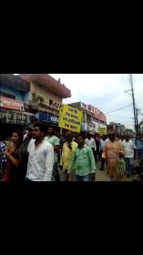 अम्बिकापुर में रैली निकालकर आदिवासियों ने दिखाई एकता - विश्व आदिवासी दिवस पर हुआ आयोजन