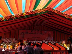 राजधानी में सजा भाजपा का मंच,अमित शाह लेंगे कार्यकर्ताओं की क्लास