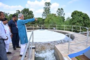 मुख्यमंत्री  भूपेश बघेल ने ग्राम कतकालो में जल शोधन संयंत्र का किया निरीक्षण...