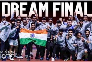 पहली बार थॉमस कप जीत टीम इंडिया ने रचा इतिहास