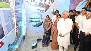  मुख्यमंत्री  भूपेश बघेल ने किसानों के साथ साइंस कॉलेज ऑडिटोरियम में राज्य स्तरीय विकास प्रदर्शनी का किया शुभारंभ...