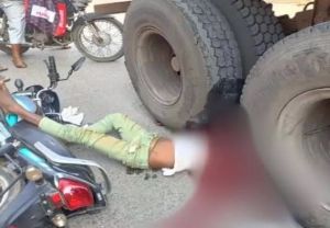 बड़ा हादसा : तेज रफ़्तार ट्रेलर ने बाइक सवारों को कुचला, एक की दर्दनाक मौत, दूसरा घायल 