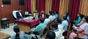 जगदलपुर : नेशनल लोक अदालत की तैयारियों के लिए जिला न्यायाधीश ने लिया बैठक