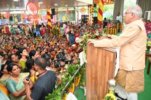 रायपुर : मुख्यमंत्री श्री भूपेश बघेल का तीजा-पोरा तिहार पर संबोधन