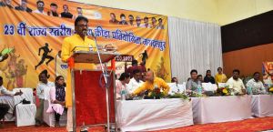 जगदलपुर : स्वस्थ तन में स्वस्थ मन का वास होता है और खेलों से तन-मन दोनों होते हैं स्वस्थ - संसदीय सचिव  रेखचंद जैन