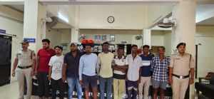 सरकण्डा पुलिस की लगातार कार्यवाही जारी...अलग-अलग क्षेत्रों में रेड कर 09 लोगों को किया गया गिरफ्तार