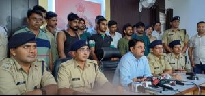 बिलासपुर पुलिस अधीक्षक रजनेश सिंह के सूचना तंत्र एवं प्रहार अभियान के कारण घटना से पहले मिली सफलता 