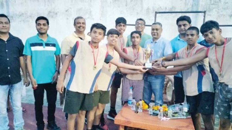 सरगुजा बास्केटबॉल लीग स्पर्धा का समापन, विजेता पुरस्कृत