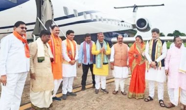 CM विष्णुदेव साय के साथ सभी कैबिनेट मंत्री विमान से अयोध्या रवाना