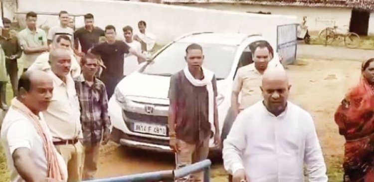 सरपंचों को धमकी देने का वीडियो फैला