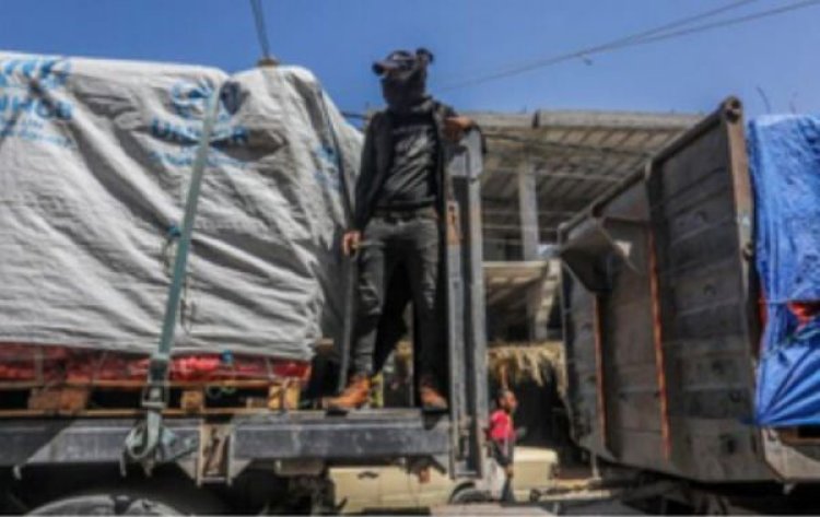 इजरायल-हमास युद्ध के बावजूद गाजा में राहत सामग्री पहुंचा रहा  संयुक्त राष्ट्र