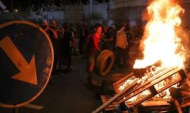 इसराइल में प्रधानमंत्री नेतन्याहू के ख़िलाफ़ उग्र विरोध प्रदर्शन