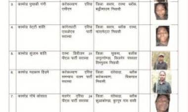 नक्सली नेता ने प्रेसनोट जारी कर स्वीकारा, मुठभेड़ में मारे गये साथी है पीपुल्स लिबरेशन गुरिल्ला आर्मी के सदस्य