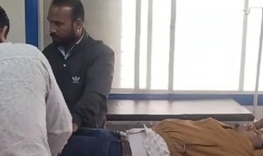 सड़क हादसे में सिविल इंजीनियर घायल:प्राथमिक उपचार के बाद इंदौर किया गया रेफर; देवास से इंदौर अपडाउन करता है युवक