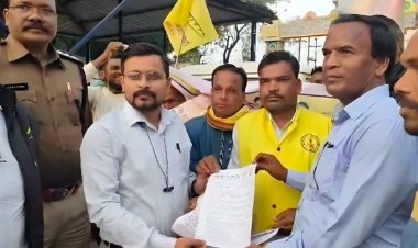 गोंगपा का बड़ा प्रदर्शन,भ्रष्टाचार दूर करने की मांग किसानों, ग्रामीणों ने दिया एक दिवसीय धरना प्रदर्शन