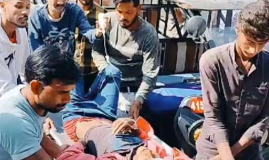 ब्यावरा हाईवे पर ट्रक ने बाइक सवारों को रौंदा:10 किलोमीटर पीछा कर पकड़ा; एक की मौत, तीन गंभीर घायल, ओवरब्रिज बनाने की मांग