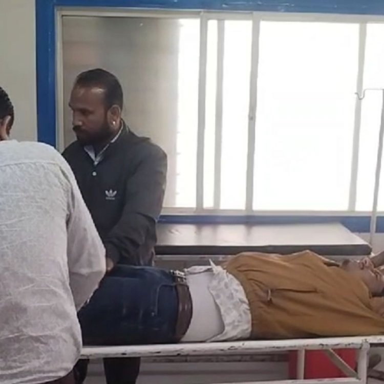 सड़क हादसे में सिविल इंजीनियर घायल:प्राथमिक उपचार के बाद इंदौर किया गया रेफर; देवास से इंदौर अपडाउन करता है युवक