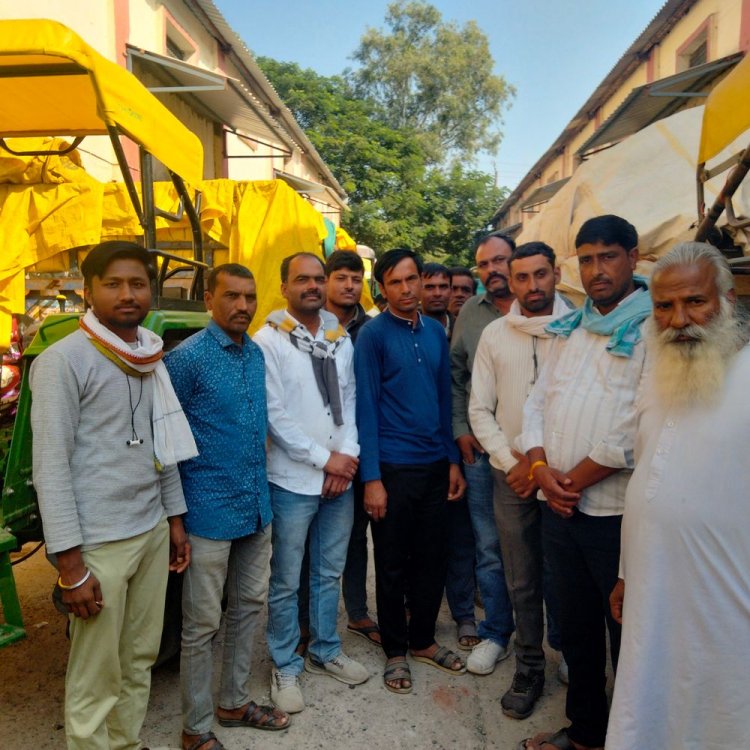 समर्थन मूल्य पर सोयाबीन बेचने किसानों को हो रही परेशानी:तुलाई के लिए करना पड़ रहा इंतजार, किसान कांग्रेस ने दी चक्काजाम की दी चेतावनी