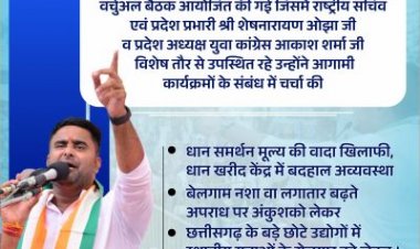 यूथ कांग्रेस ने खोला मोर्चा; इन मुद्दों को लेकर 3 से 9 दिसंबर तक तहसील ऑफिस का करेगी घेराव