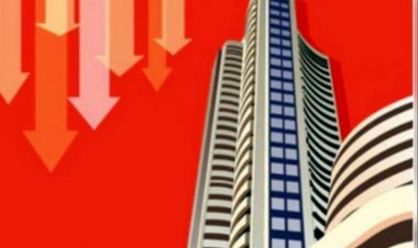 भारतीय शेयर बाजार लाल निशान में बंद, 200 अंक गिरा सेंसेक्स