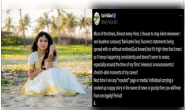 'रामायण' के लिए शाकाहारी बनने की अफवाहों का साई पल्लवी ने किया खंडन