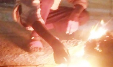 शीतलहर से कांप रहा नांदगांव, पारा 8 से नीचे