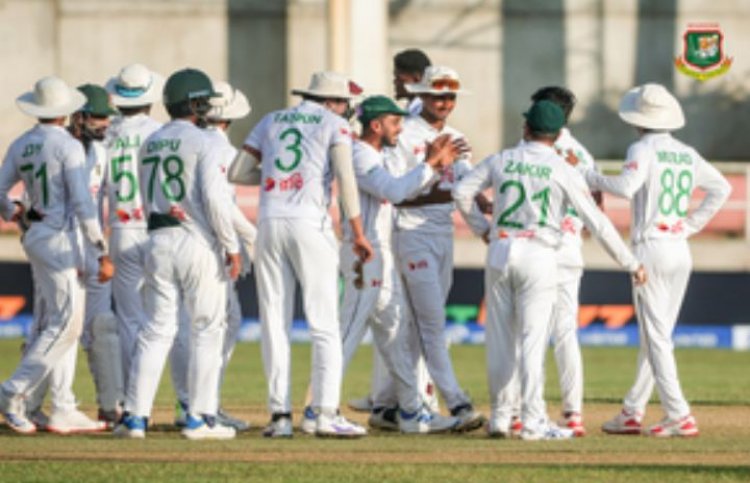 बांग्लादेश ने 15 साल बाद वेस्टइंडीज में जीता टेस्ट मैच, सीरीज हुई बराबर