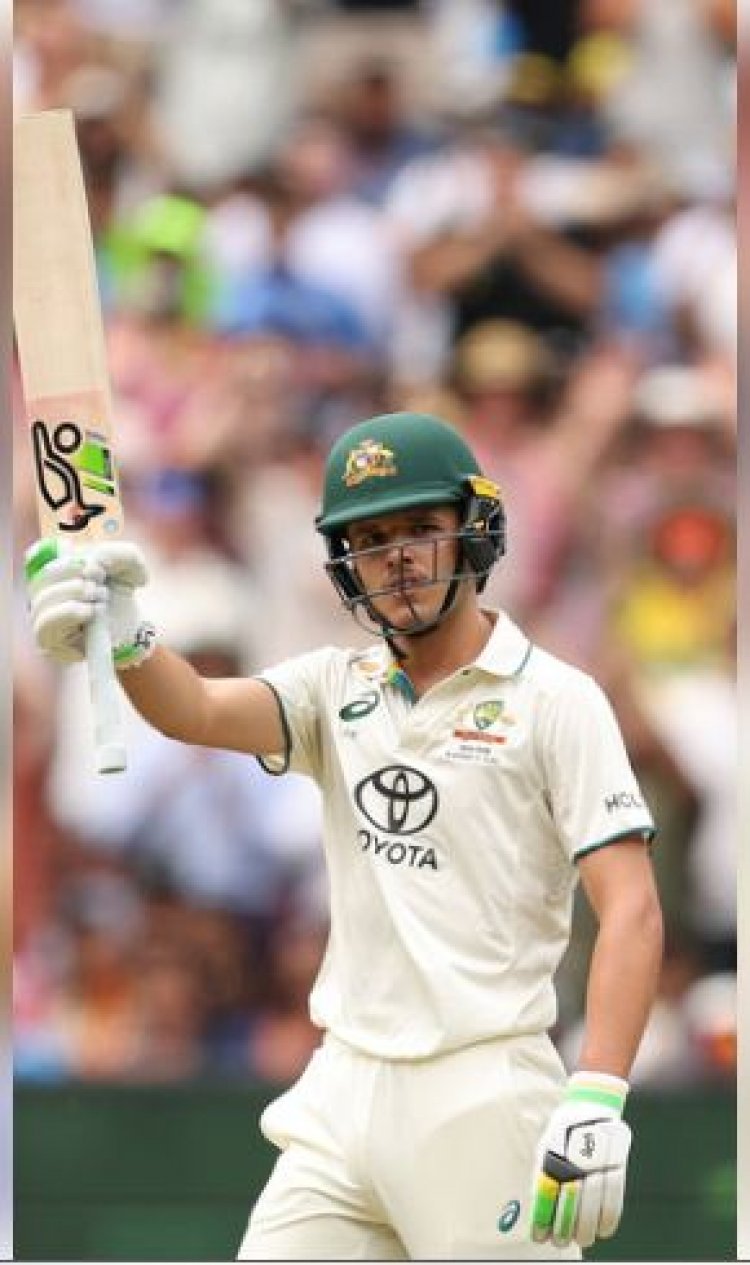 पहले ही मैच में बुमराह के एक ओवर में 18 रन जड़ सुर्खियों में आए सैम कोंस्टास