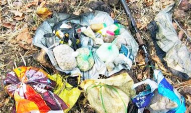 एमपी के मानागढ़ जंगल में  मुठभेड़