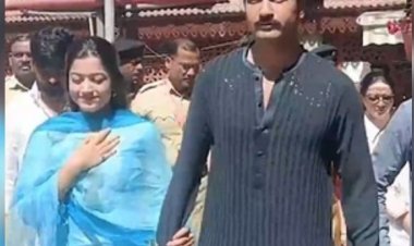 ‘छावा’ की सफलता के लिए शिरडी पहुंचे विक्की-रश्मिका, किए साईं बाबा के दर्शन