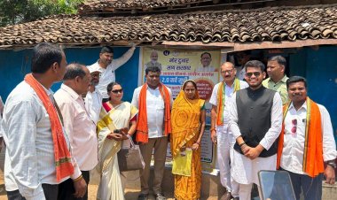 मोर दुवार, साय सरकार के तहत विधायक श्री नेताम ने किया पोटगांव में सर्वे