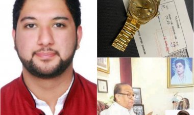 निखिल रूपारेल NSUI और महिला कांग्रेस ने एनआरआई उद्योगपति वासु श्रॉफ के साथ सीमा शुल्क अधिकारियों के व्यवहार की निंदा की.