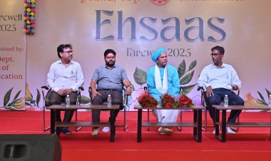 श्री रावतपुरा सरकार यूनिवर्सिटी के शिक्षा विभाग द्वारा विदाई समारोह 2025 "एहसास" किया गया आयोजित...