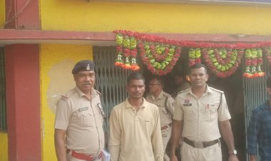 चिकन सेंटर के कर्मचारी की हत्या का आरोपी युवक गिरफ्तार