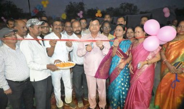 उद्योग मंत्री  लखन लाल देवांगन ने क्षत्रिय राठौर समाज के भवन के विकास कार्यों का किया लोकार्पण 