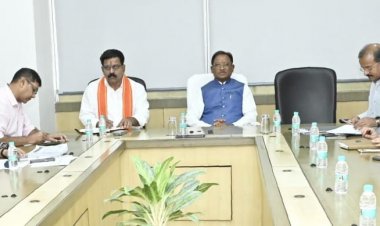 मुख्यमंत्री  विष्णुदेव साय ने पंचायत एवं ग्रामीण विकास विभाग के कार्यों की गहन समीक्षा की