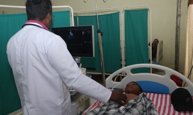 सूरजपुर जिले में प्रोजेक्ट 'धड़कन' के तहत बाल हृदय रोग परीक्षण शिविर का आयोजन