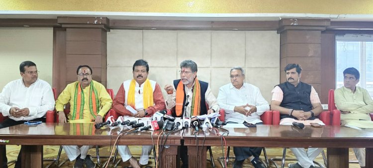 भाजपा प्रदेश अध्यक्ष देव का सवाल : जहाँ कानून अपना काम कर रहा है, वहाँ कांग्रेस धरना-प्रदर्शन क्यों करना चाहती है?