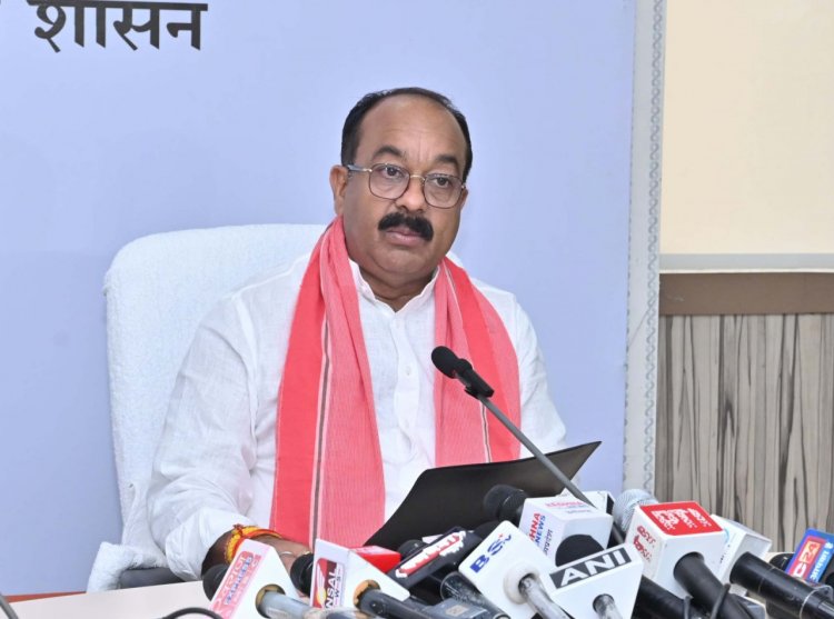 उप मुख्यमंत्री  अरुण साव ने कैबिनेट की बैठक में लिए गए निर्णयों की जानकारी दी