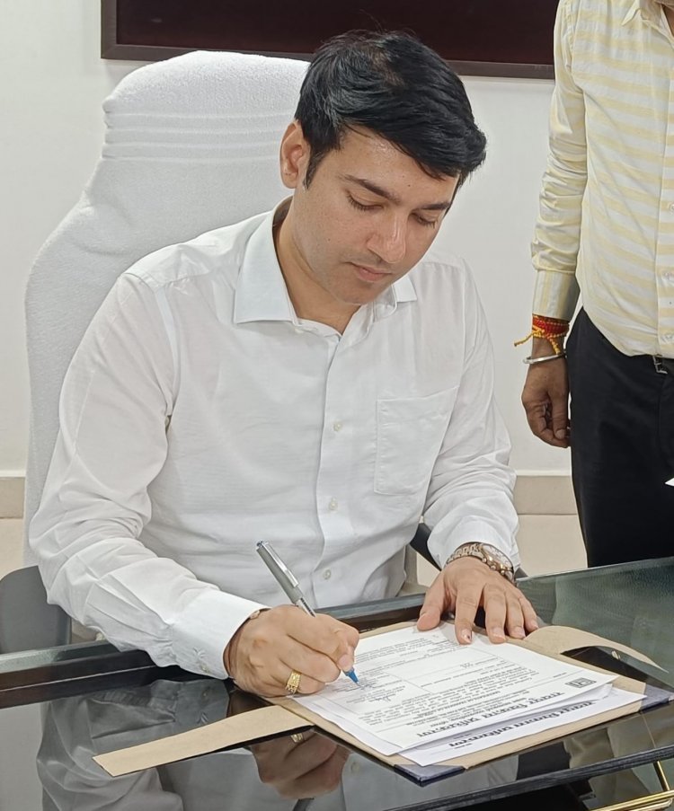 आरडीए में  आकाश छिकारा ने संभाला सीईओ का कार्य*