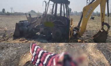 छत्तीसगढ़-झारखंड सीमा पर नक्सलियों ने मचाया तांडव, मुंशी को उतारा मौत के घाट, सड़क निर्माण में लगे गाड़ियों में लगाई आग…