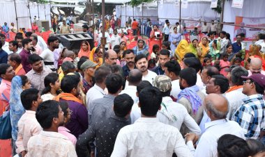 विष्णु देव का सुशासन तिहार अनुज आये आपके द्वार