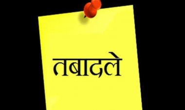 ब्रेकिंग : इन कर्मचारियों के हुए तबादले, जानिए किसे कहां मिली नई जिम्मेदारी, देखें आदेश…..