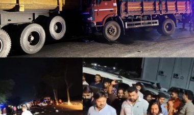 BIG BREAKING : छत्तीसगढ़ में भीषण सड़क हादसे में 17 लोगों की मौत, छठी कार्यक्रम से माजदा में लौट रहे थे 50 लोग, ट्रेलर ने मार दी टक्कर