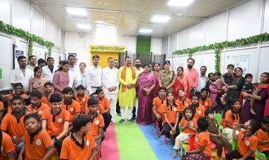 स्वास्थ्य मंत्री ने बलौदाबाजार मनोविकास केंद्र का किया निरीक्षण