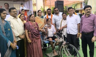 समाधान शिविर में 145 हितग्राहियों को पेंशन स्वीकृति पत्र प्रदान