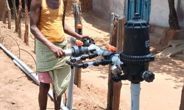 ड्रीप सिंचाई प्रणाली से सजेगा किसान का खेत,सुशासन तिहार के तहत कृषक गबरेल लकड़ा को मिला लाभ,मुख्यमंत्री के प्रति जताया आभार