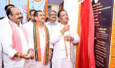 मुख्यमंत्री  विष्णुदेव साय ने किया मुंगेली में नवनिर्मित जिला परिवहन कार्यालय का लोकार्पण