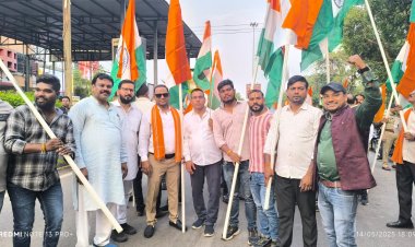 सर्वसमाज रायपुर द्वार भव्य तिरंगा यात्रा का आयोजन 21 मई को शारदा चौक से