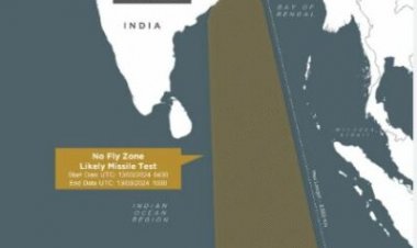 NOTAM issued: अंडमान सागर के ऊपर 2 दिन के लिए एअर स्पेस बंद, NOTAM जारी